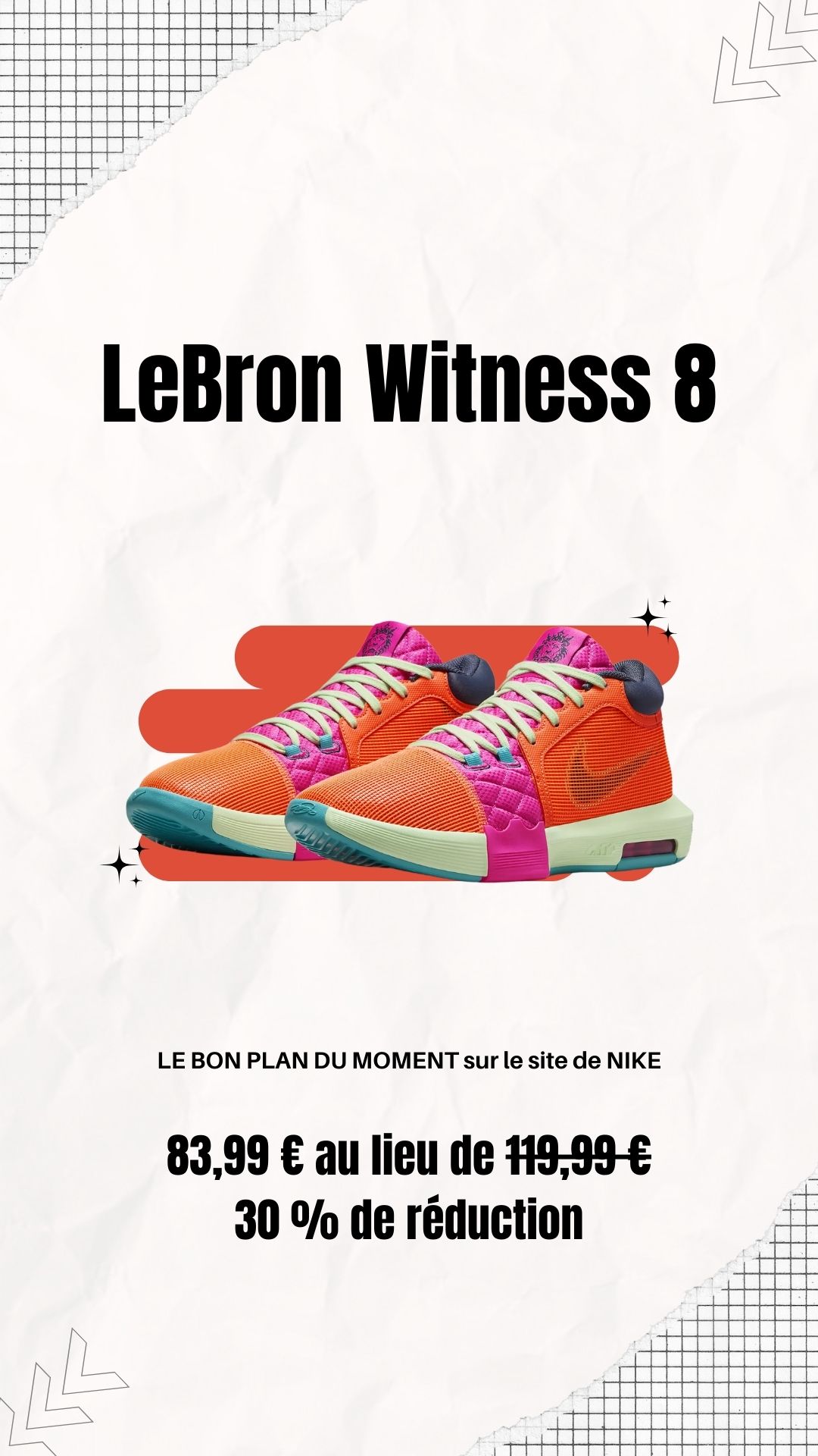 Offre Nike du moment